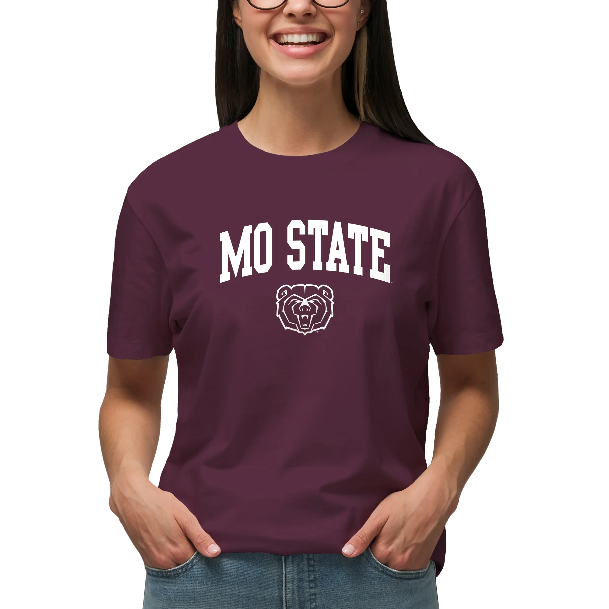 Missouri State Bears Arch Logo T-Shirt - Image 8