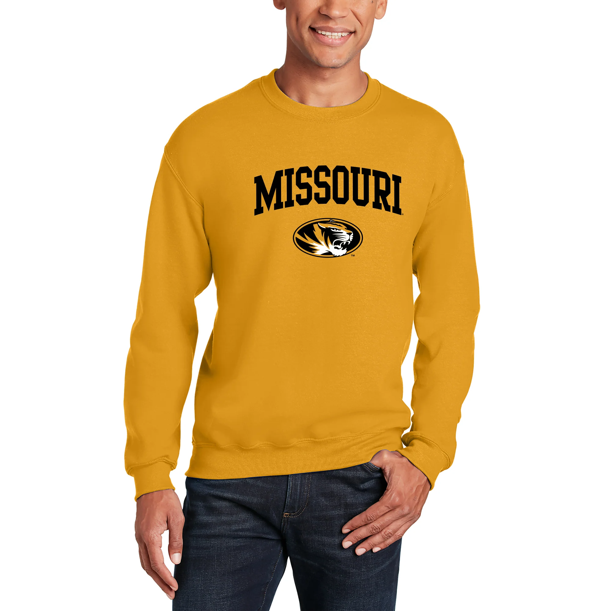 Missouri Tigers Arch Logo Crewneck - Image 7