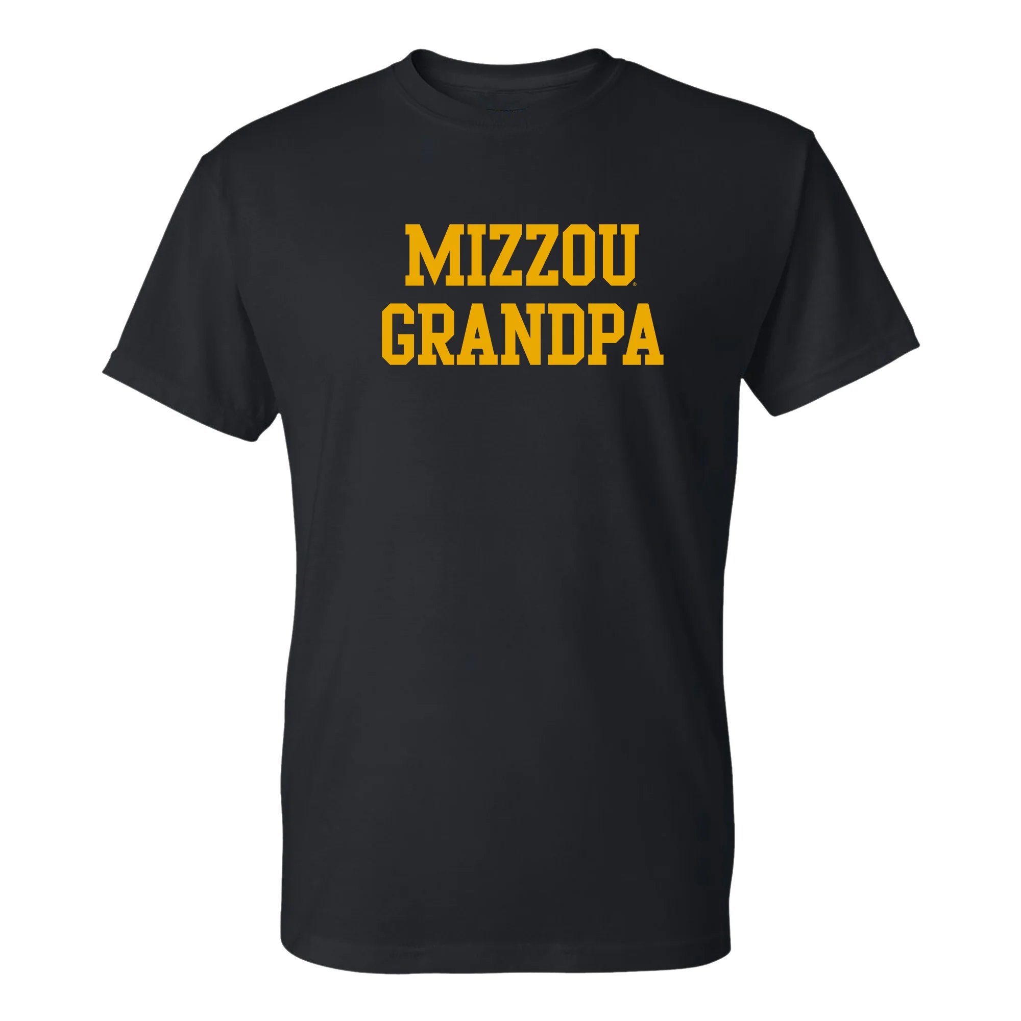 Missouri Tigers Basic Block Grandpa T-Shirt - Black