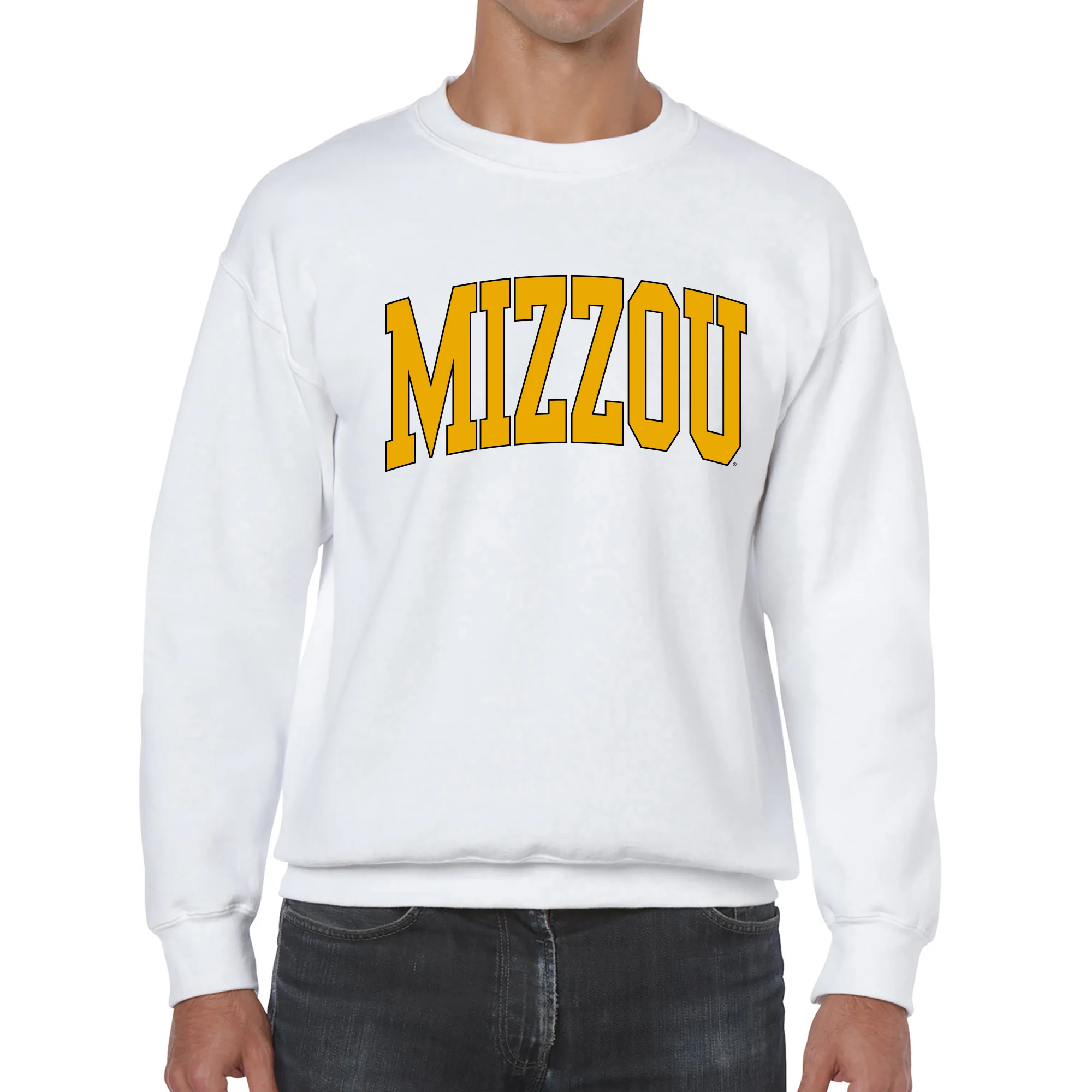 Missouri Tigers Mega Arch Crewneck - Image 4