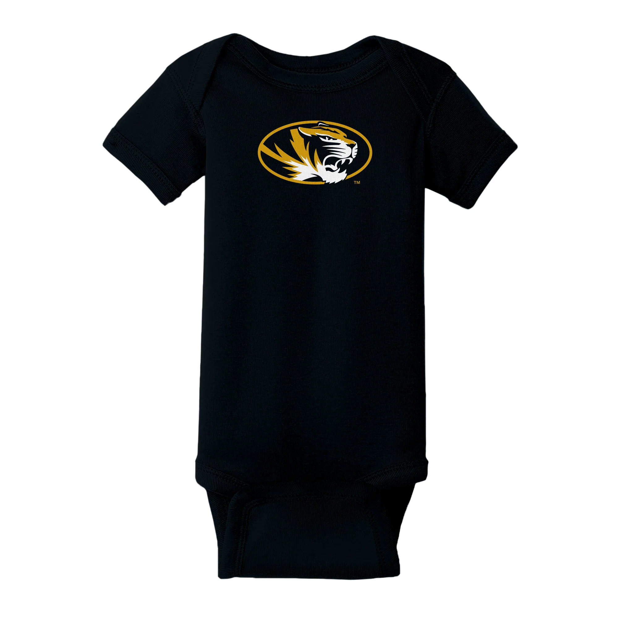Missouri Tigers Primary Logo Infant Creeper - Black