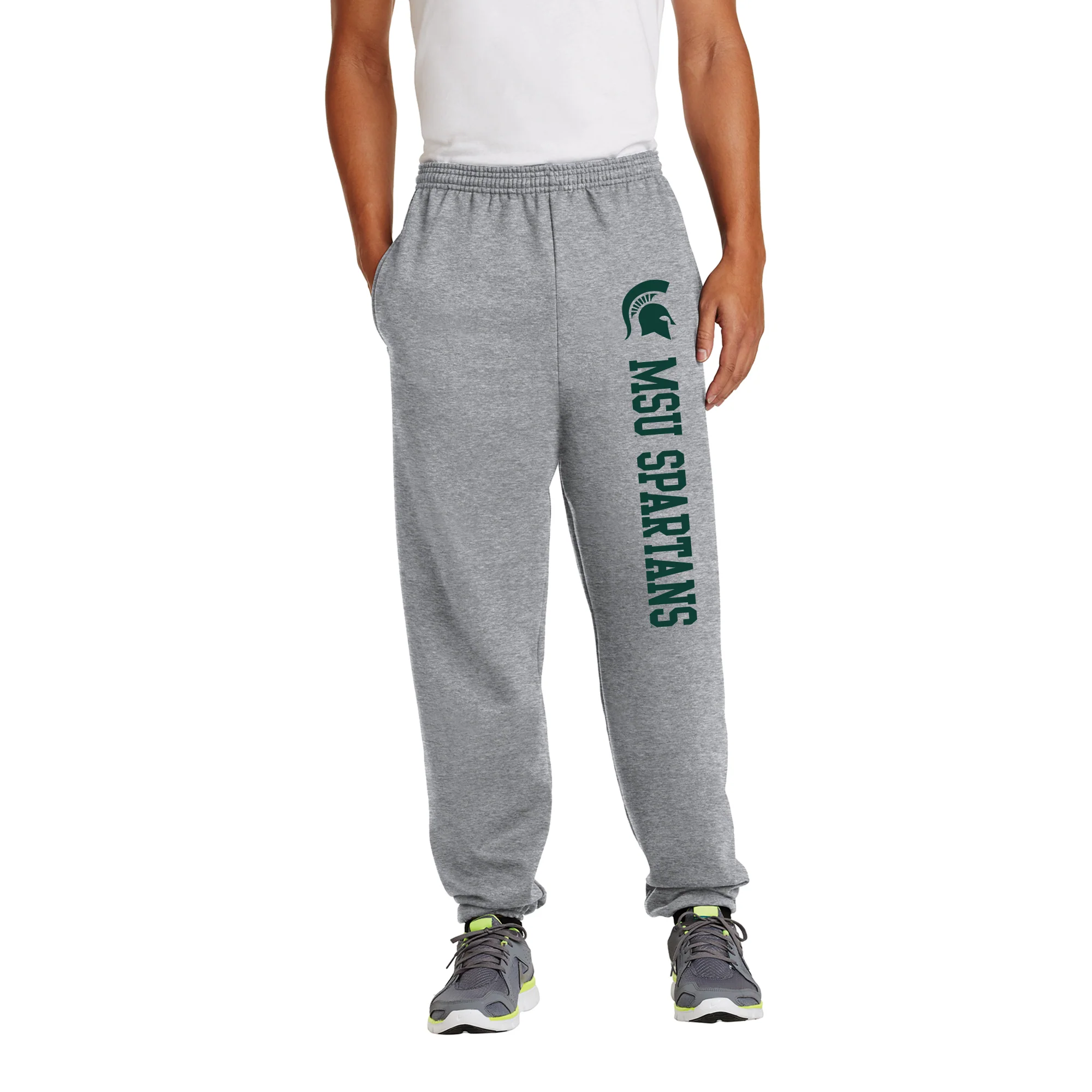 MSU Logo Block JA BTB Sweatpants - Image 6