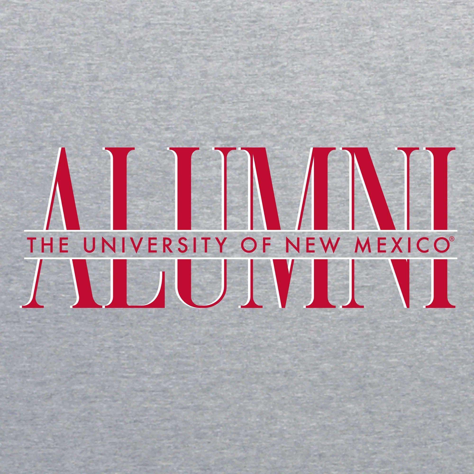 New Mexico Lobos Classic Alumni Sweatshirt - Sport Grey - Image 2