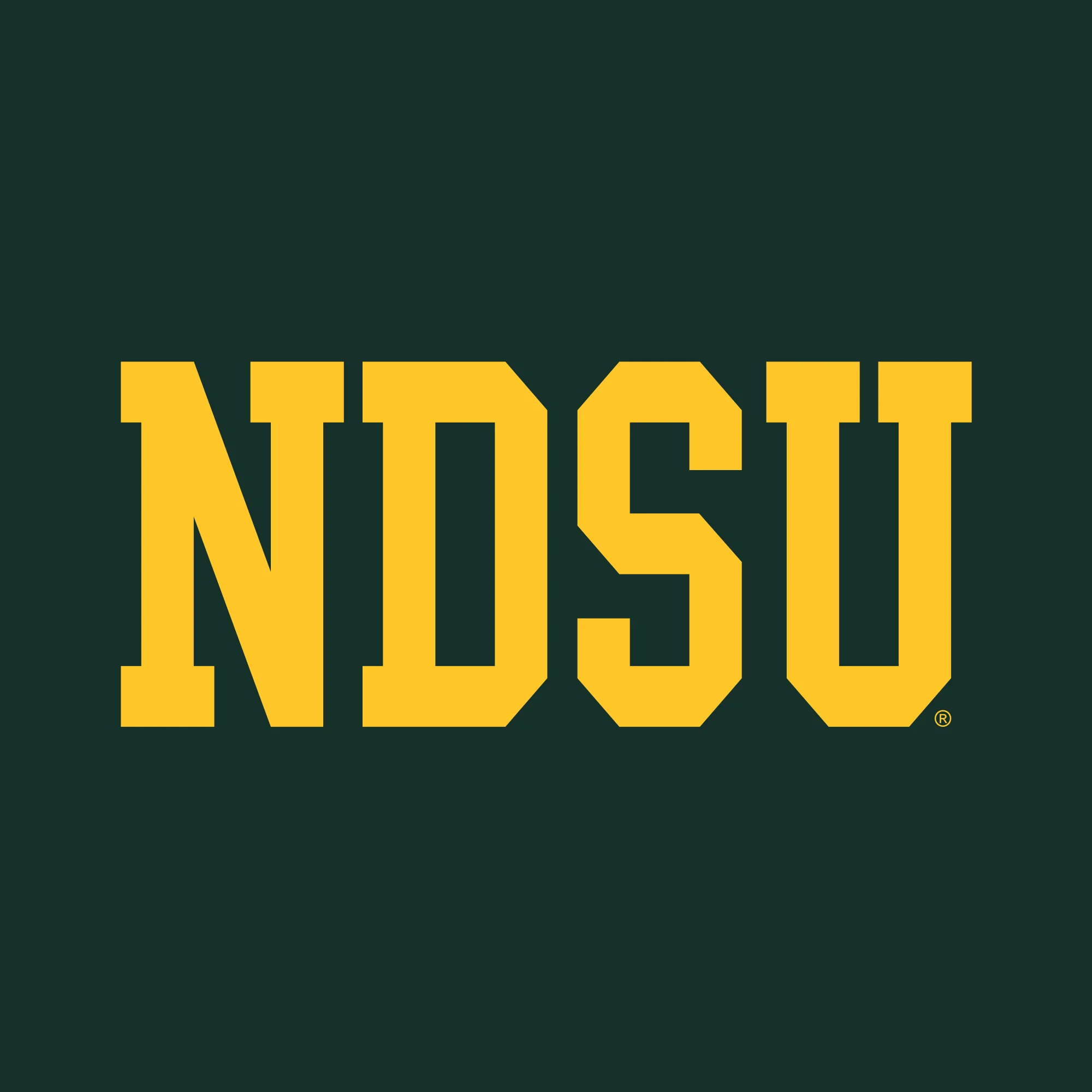 North Dakota State University Bison Basic Block Short Sleeve Women's T Shirt - Forest - Image 2