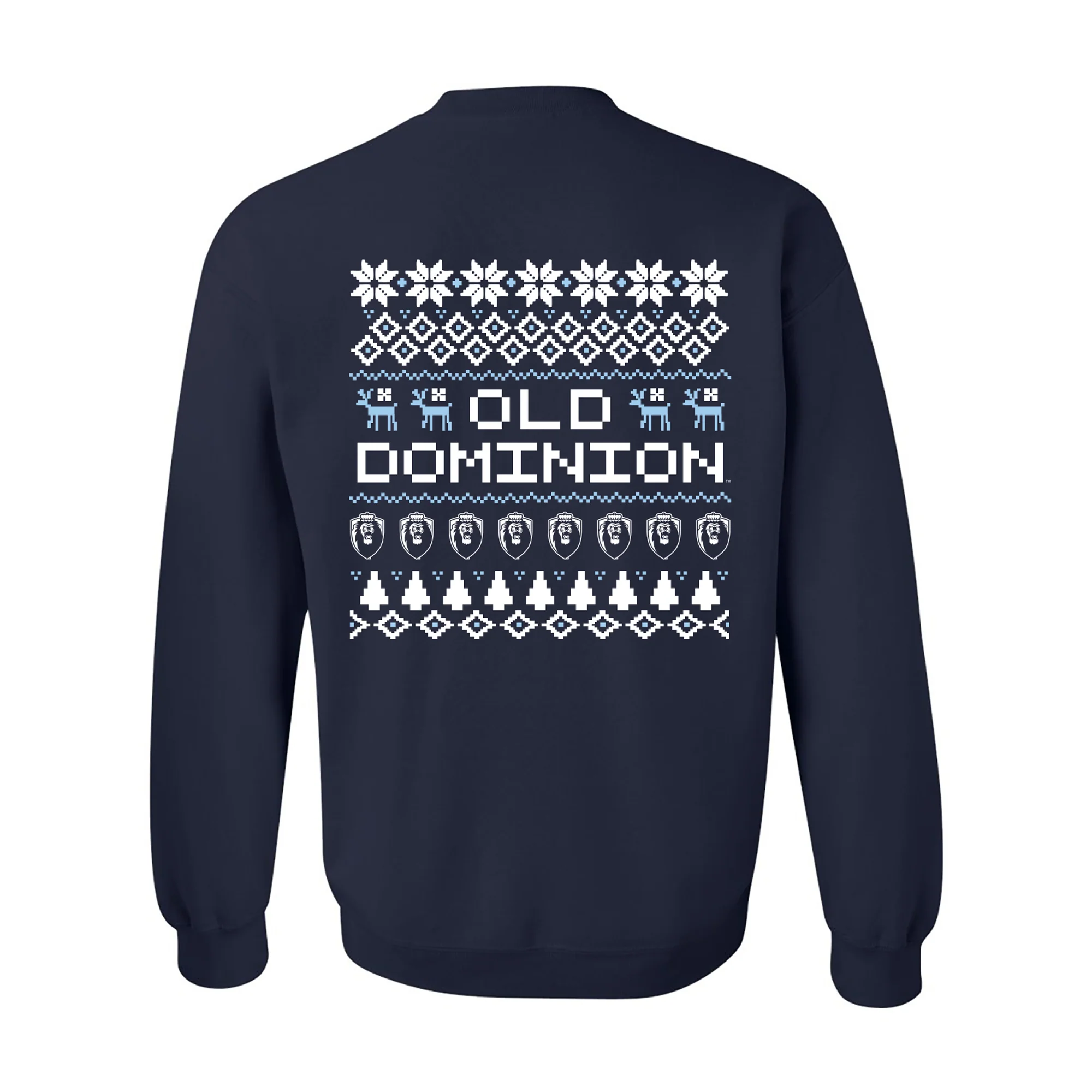 Old Dominion Holiday Sweater Crewneck - Navy - Image 3