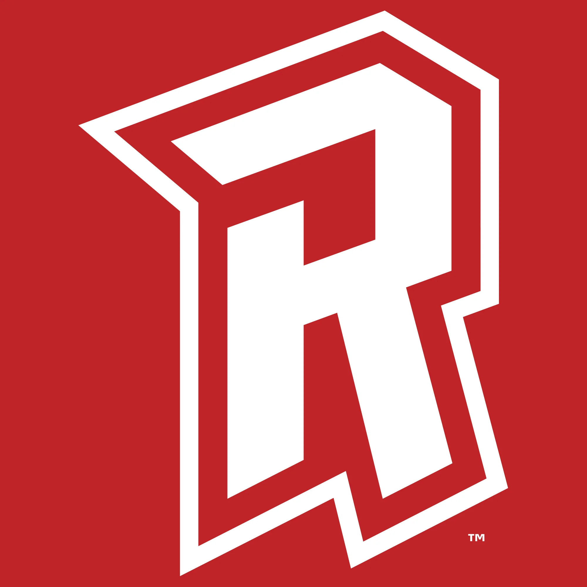 Radford University Highlanders Primary Logo Heavy Blend Hoodie - Red - Image 2