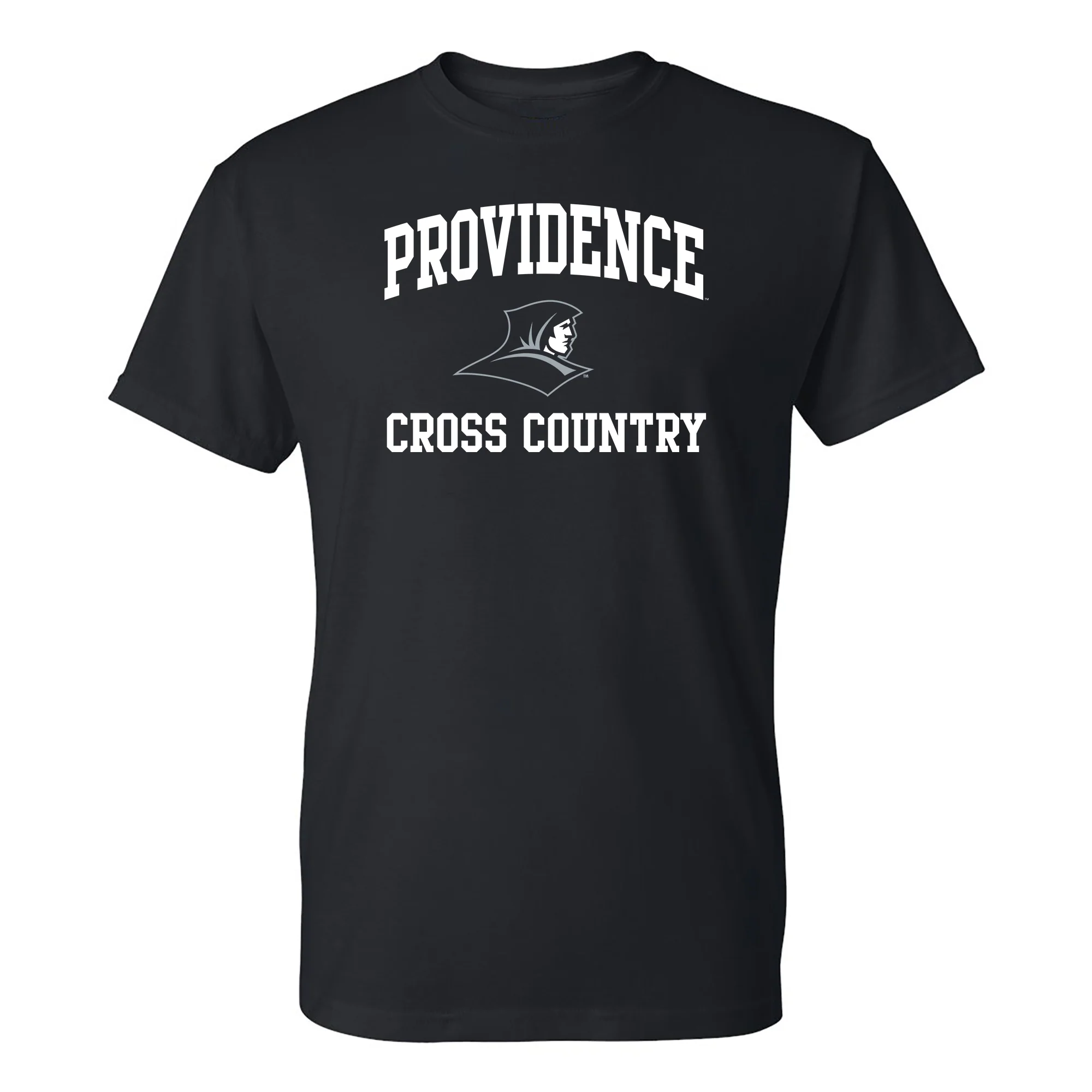 Providence Friars Arch Logo Cross Country T-Shirt - Black