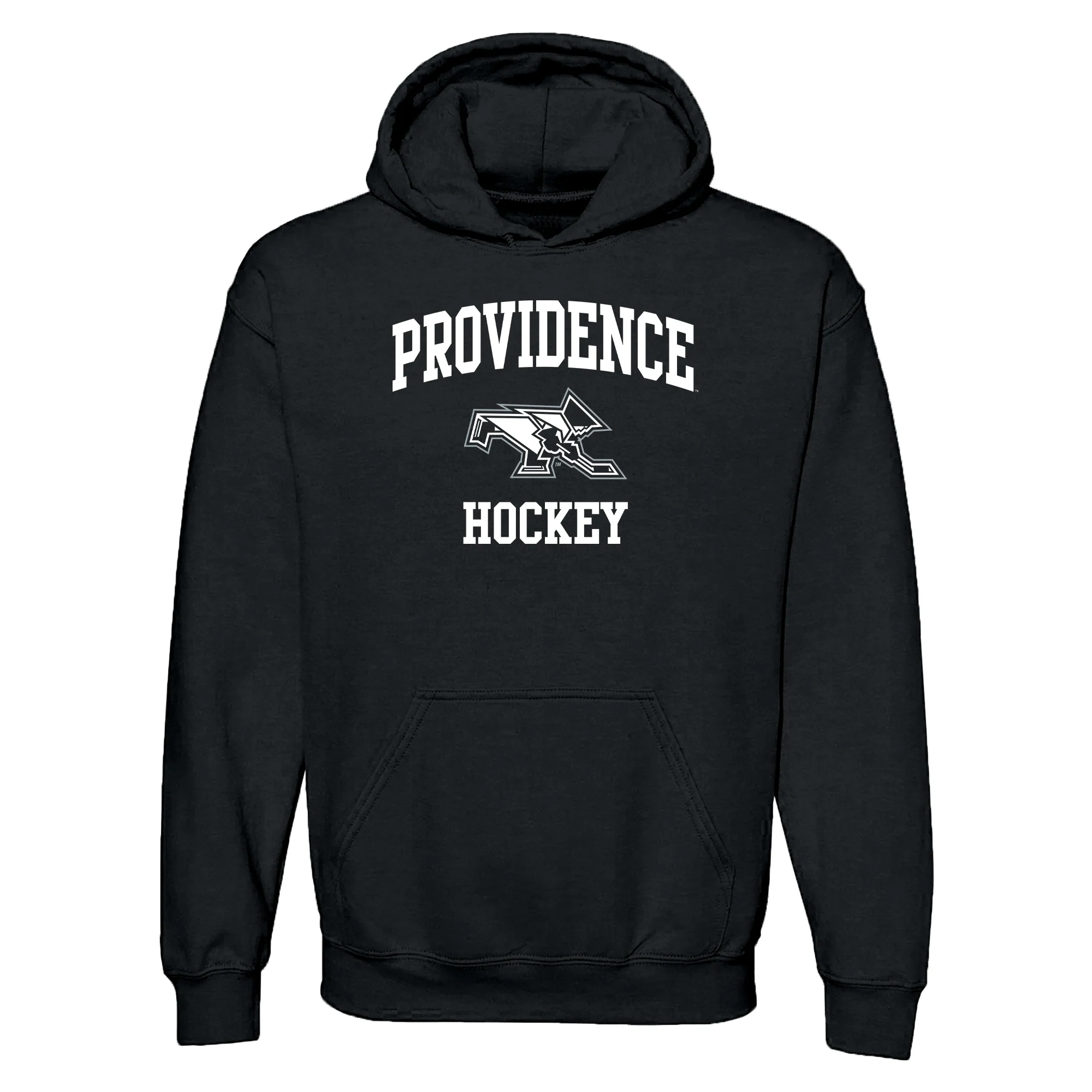 Providence Friars Arch Logo Hockey Hoodie - Black