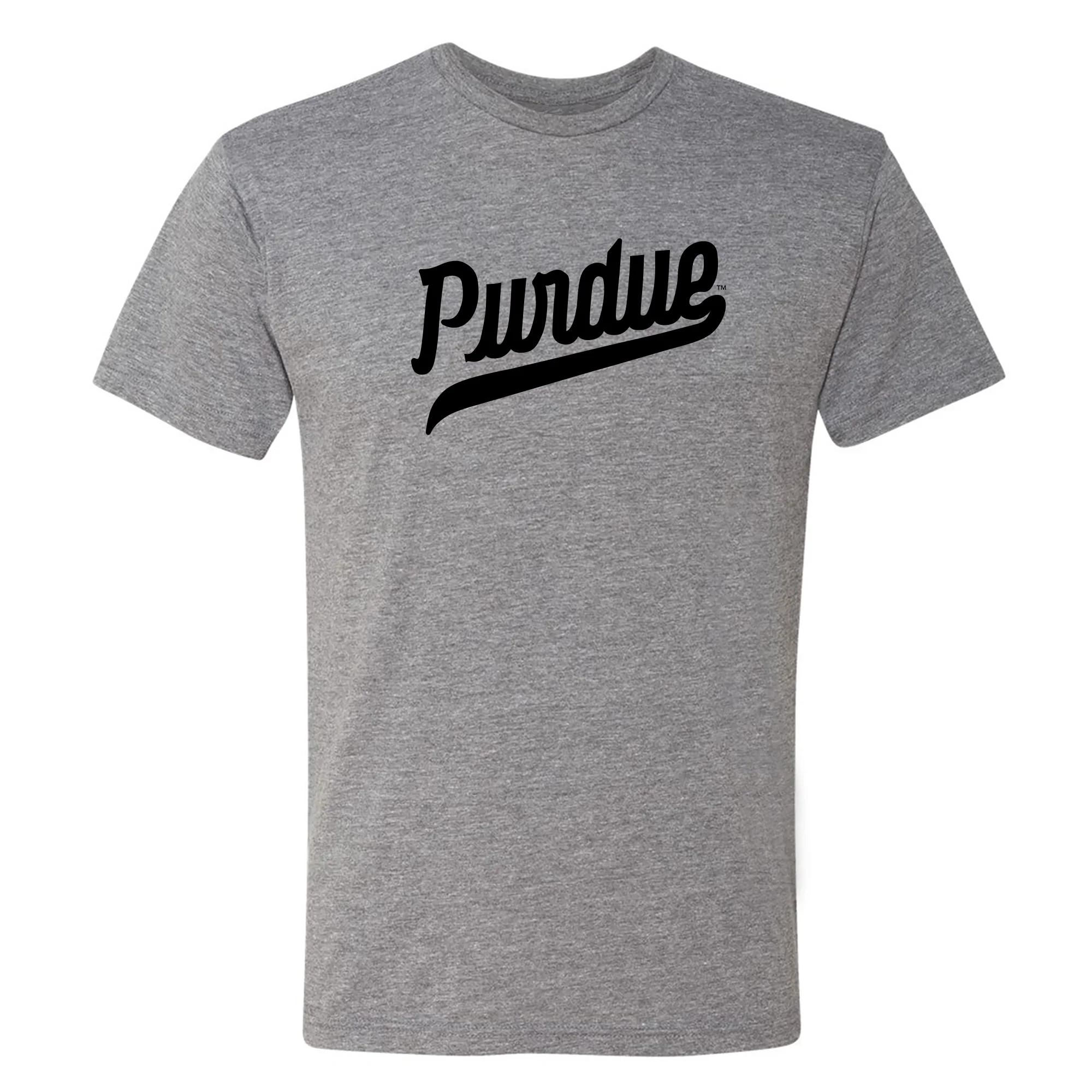 Purdue Script Mark NLA Triblend T-Shirt - Image 2