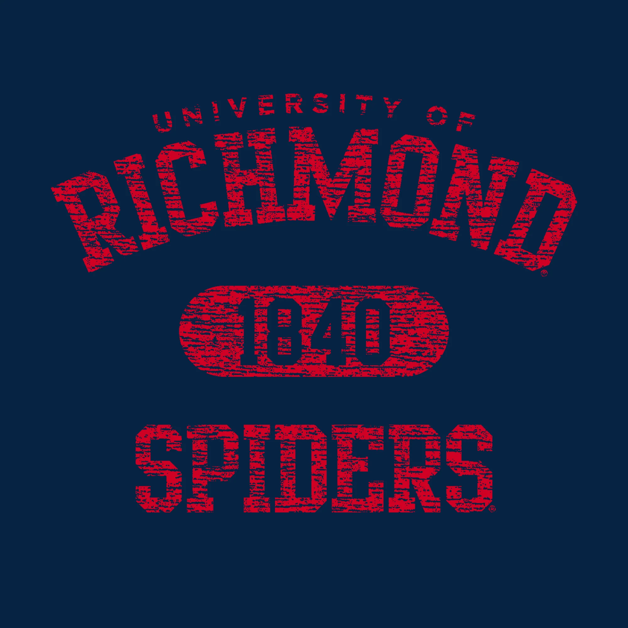 Richmond Athletic Arch Hoodie - Navy - Image 2