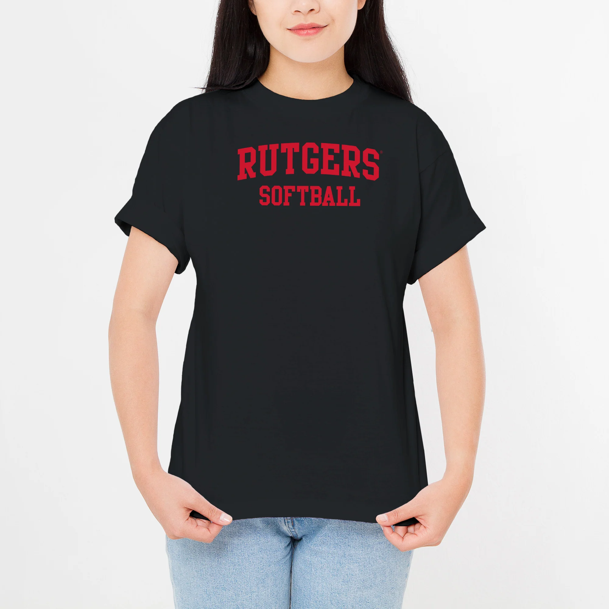 Rutgers Scarlet Knights Arch Logo Field Hockey T-Shirt - Black - Image 4