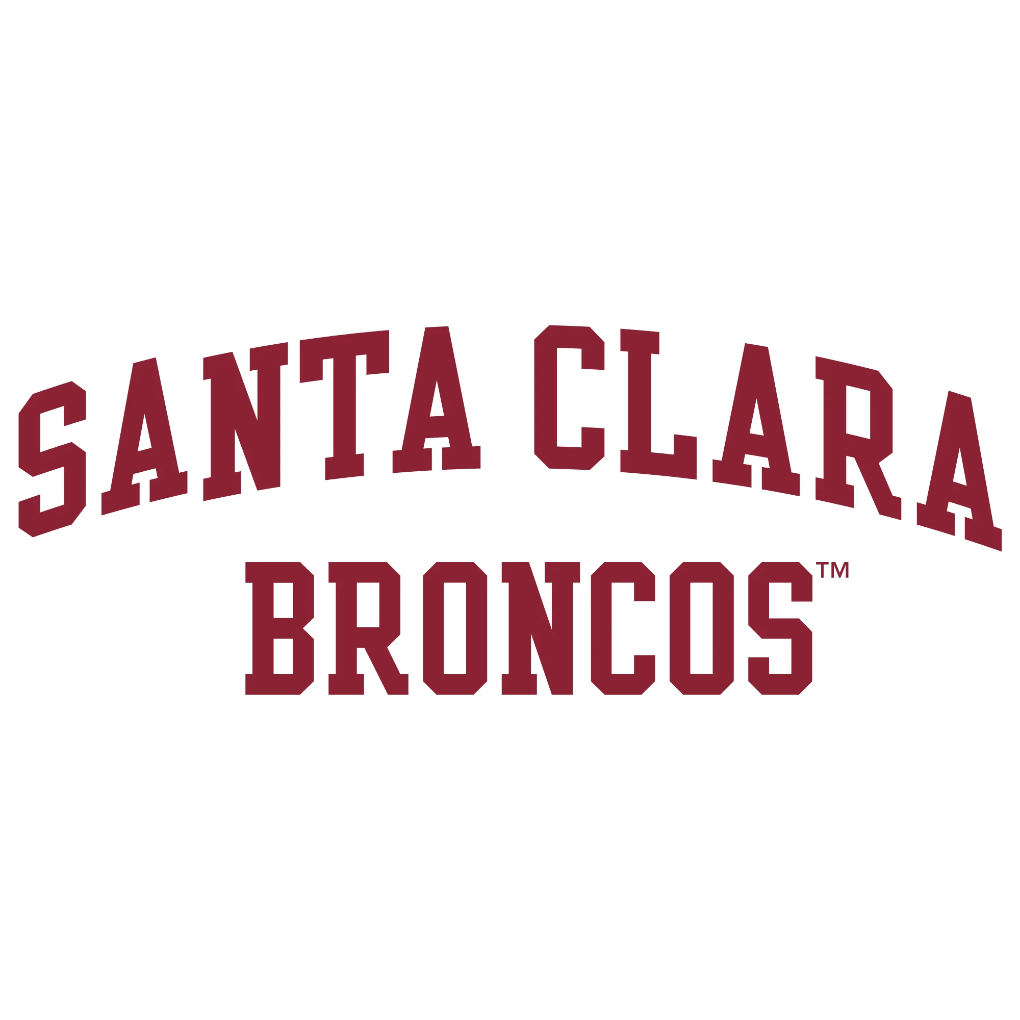 Santa Clara Broncos Arch Logo Hoodie - Image 3