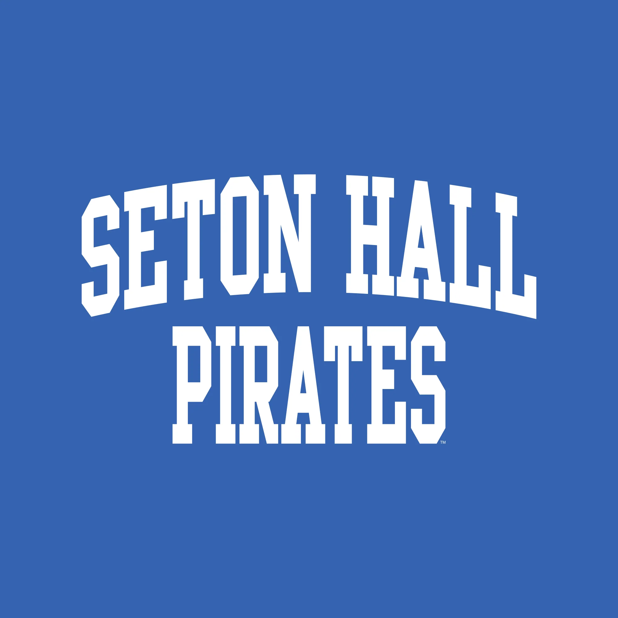Seton Hall Front Back Print T-Shirt - Royal - Image 2
