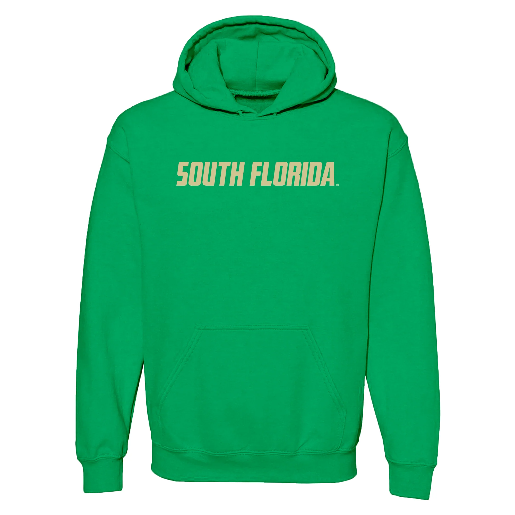 South Florida Bulls Basic Block Hoodie - Irish Green