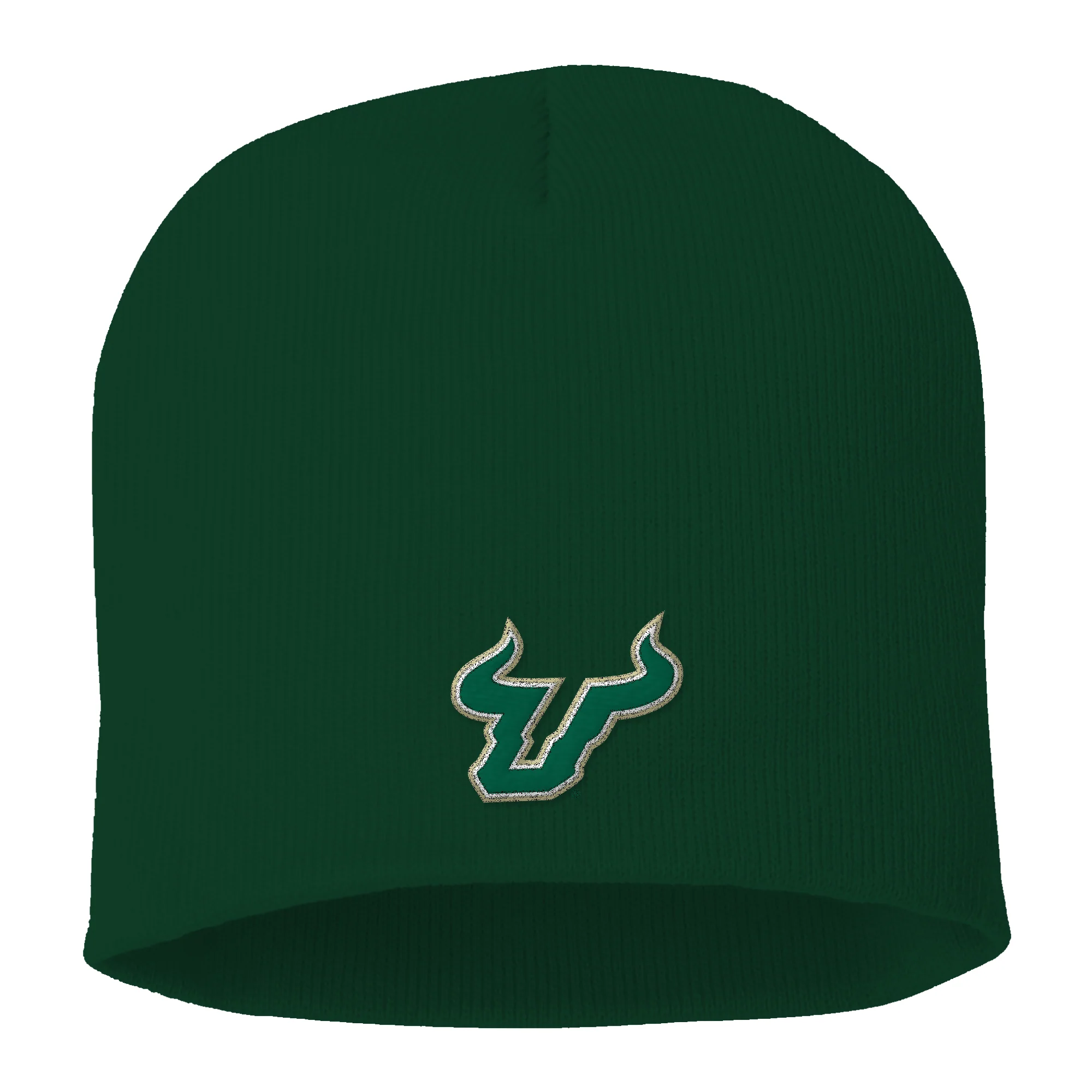 South Florida Bulls Primary Logo Beanie - One Size - Forest