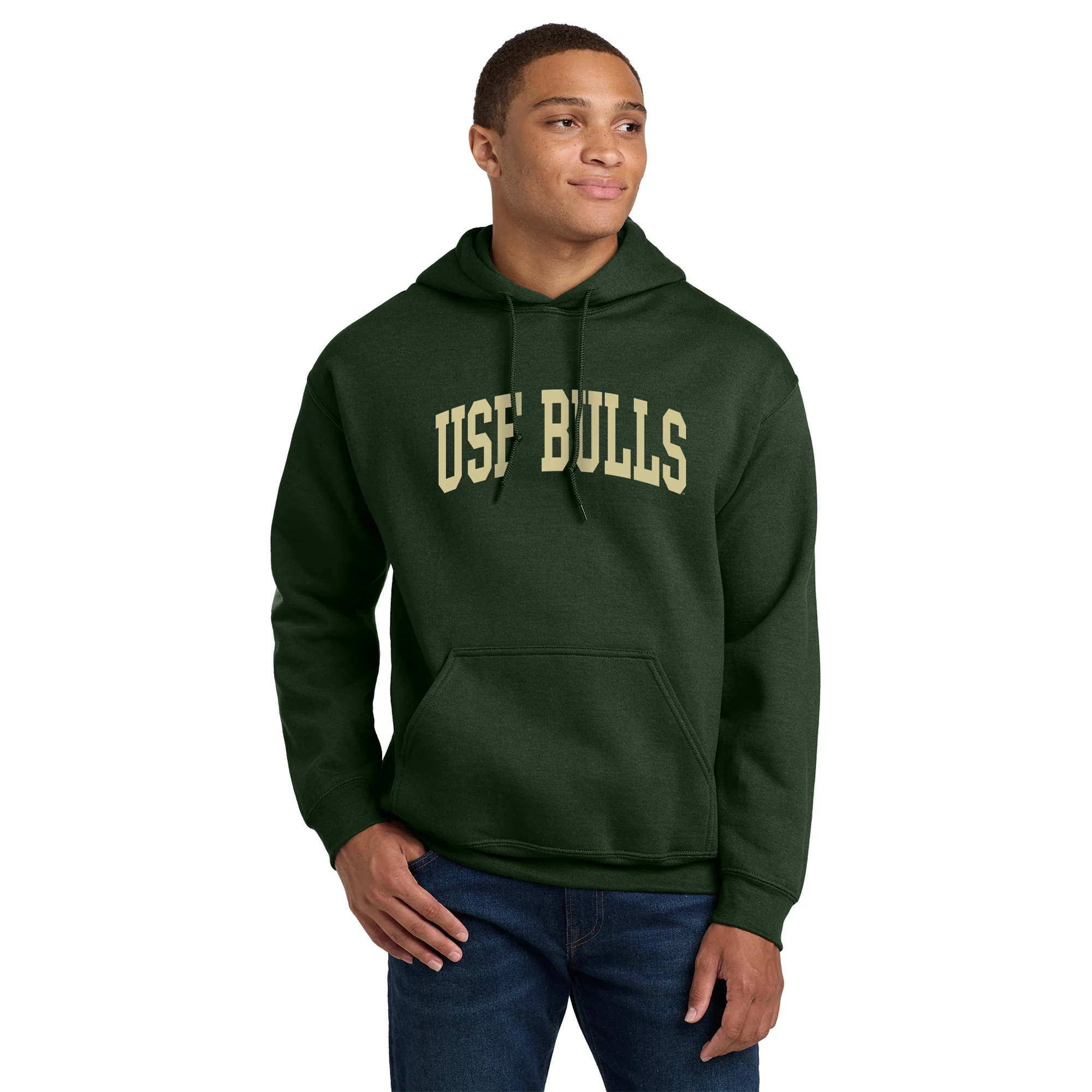 South Florida Front Back Print Hoodie - Forest - Image 3