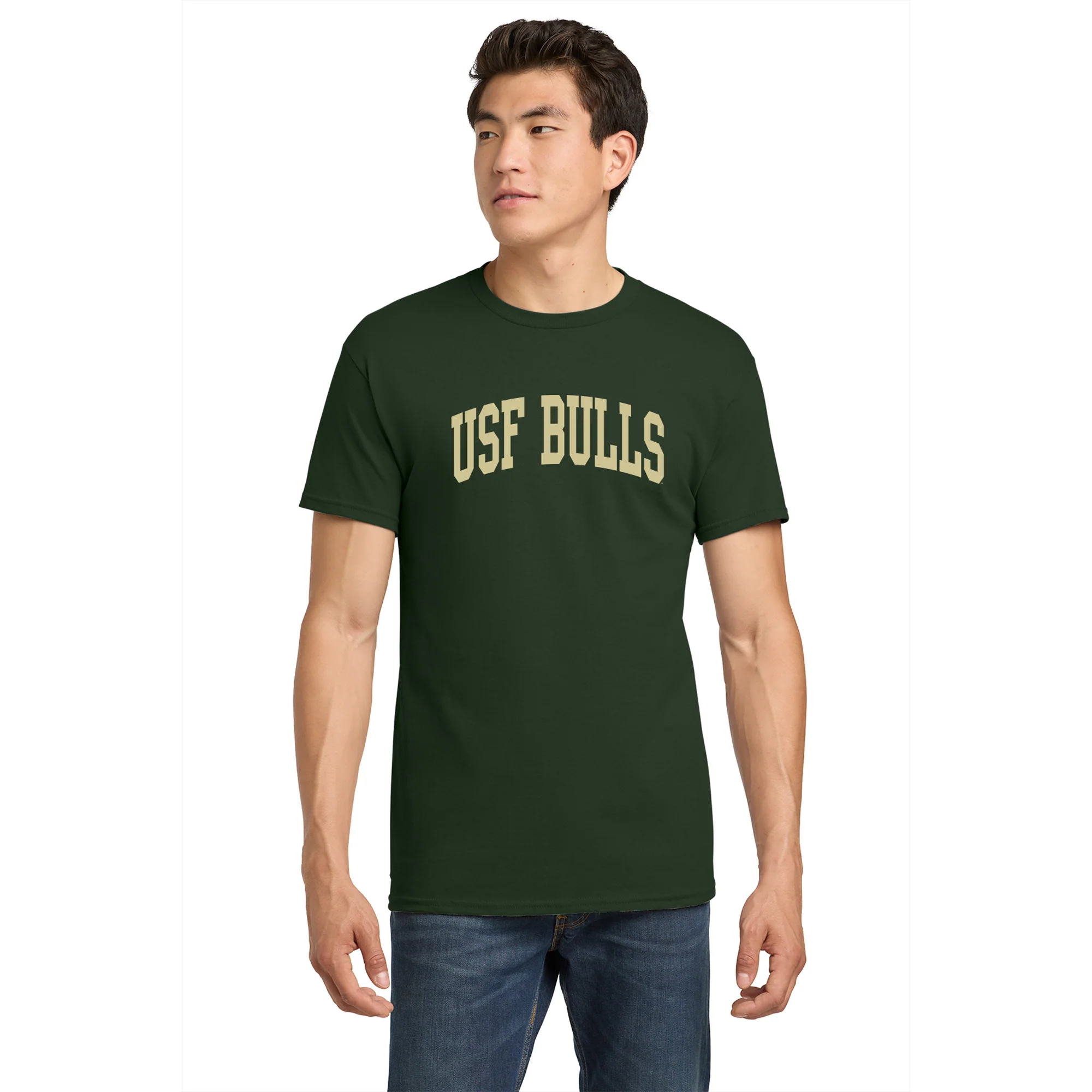 South Florida Front Back Print T-Shirt - Forest - Image 3