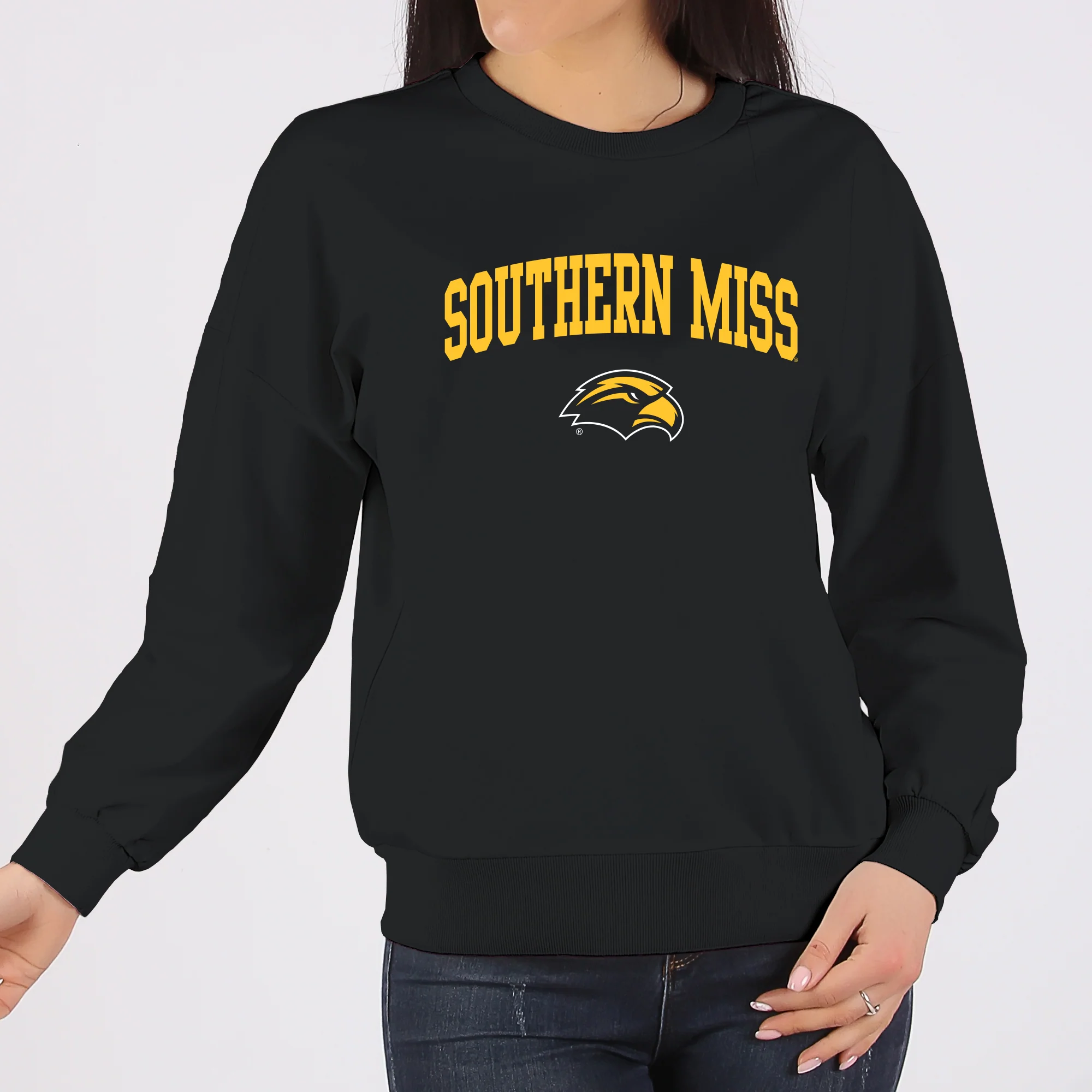 Southern Mississippi Arch Logo Crewneck - Image 5
