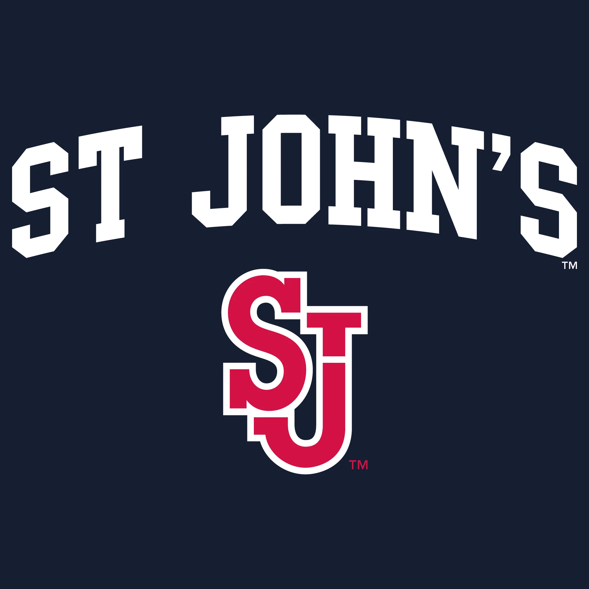 St John's University Red Storm Arch Logo Women's T-Shirt - Image 3