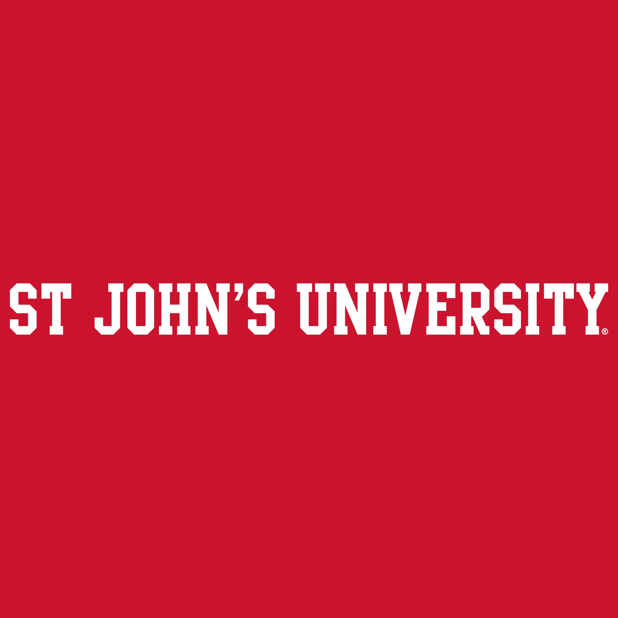 St John's University Red Storm Basic Block Long Sleeve T-Shirt - Red - Image 2