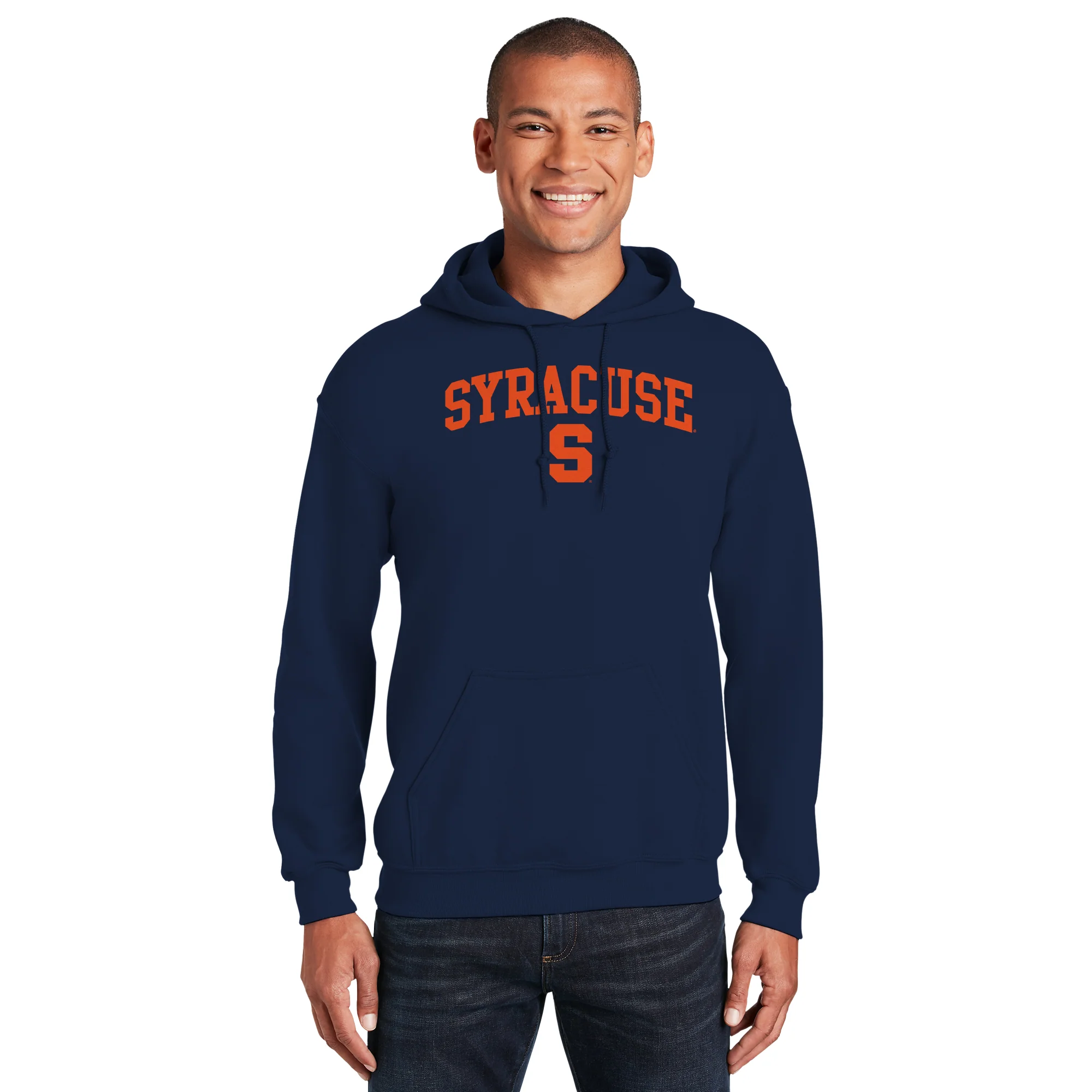 Syracuse Oranges Arch Logo Hoodie - Navy - Image 3