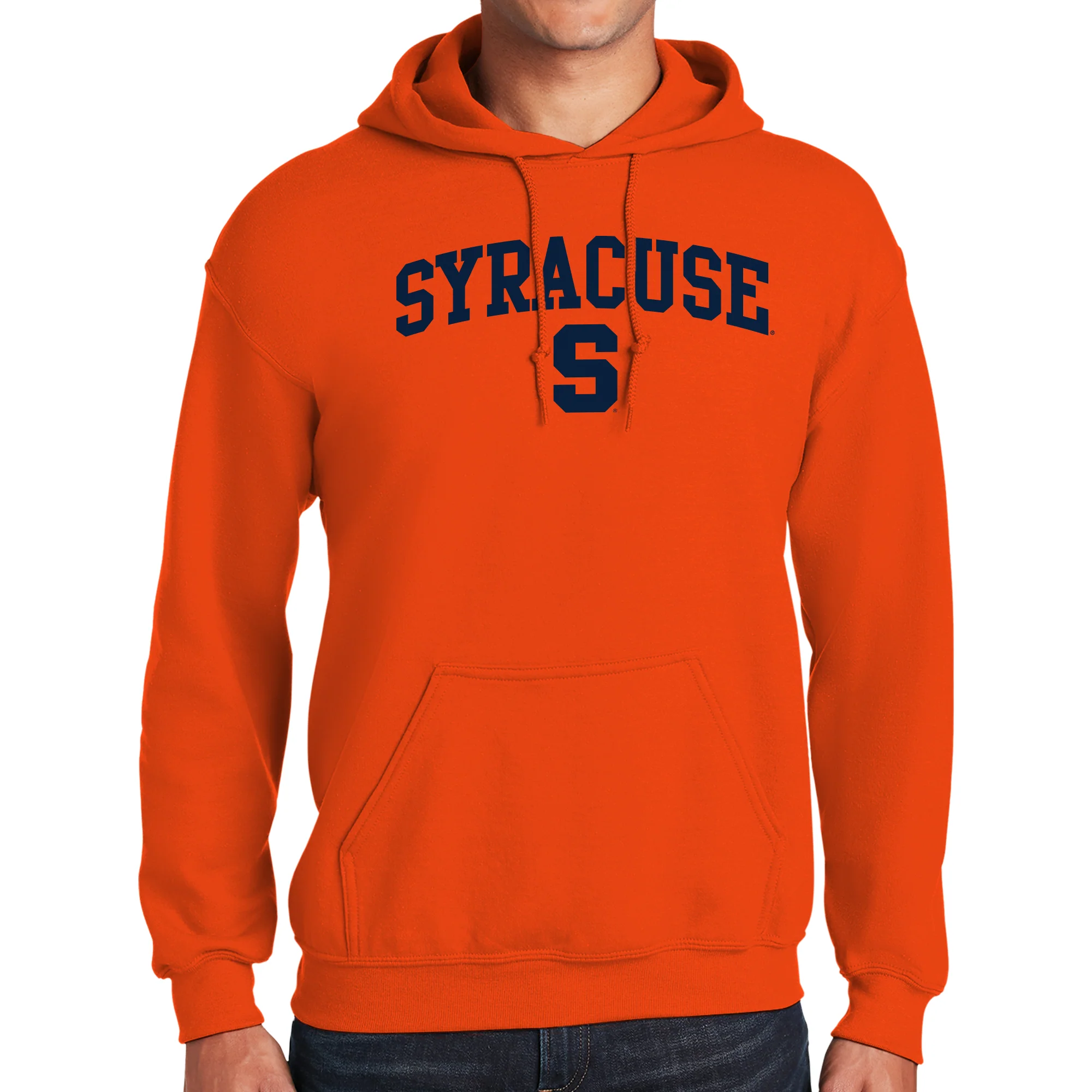 Syracuse Oranges Arch Logo Hoodie - Orange - Image 3