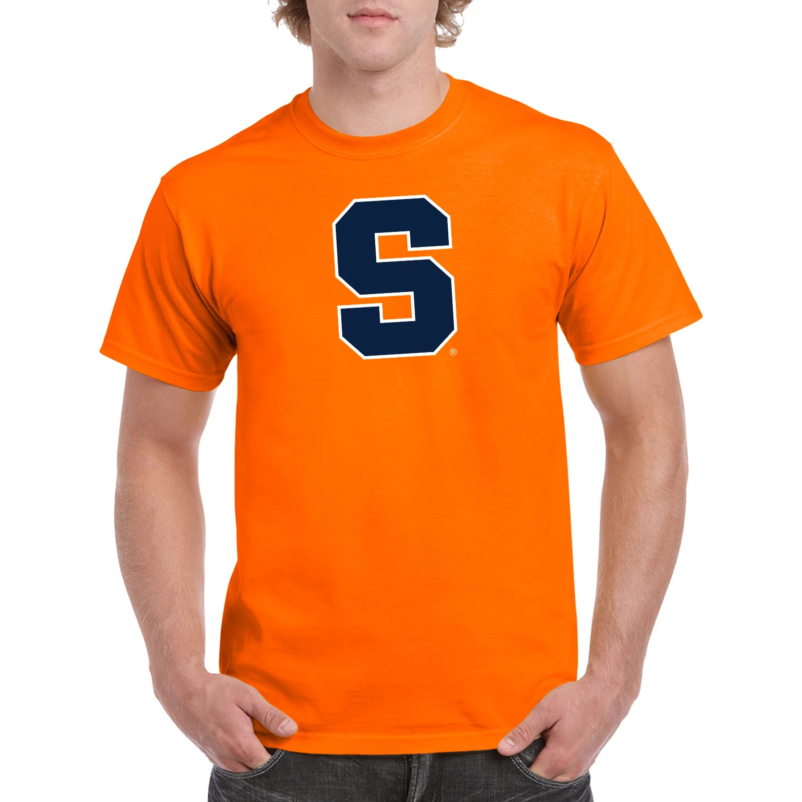 Syracuse Oranges Primary Logo T-Shirt - Orange - Image 3