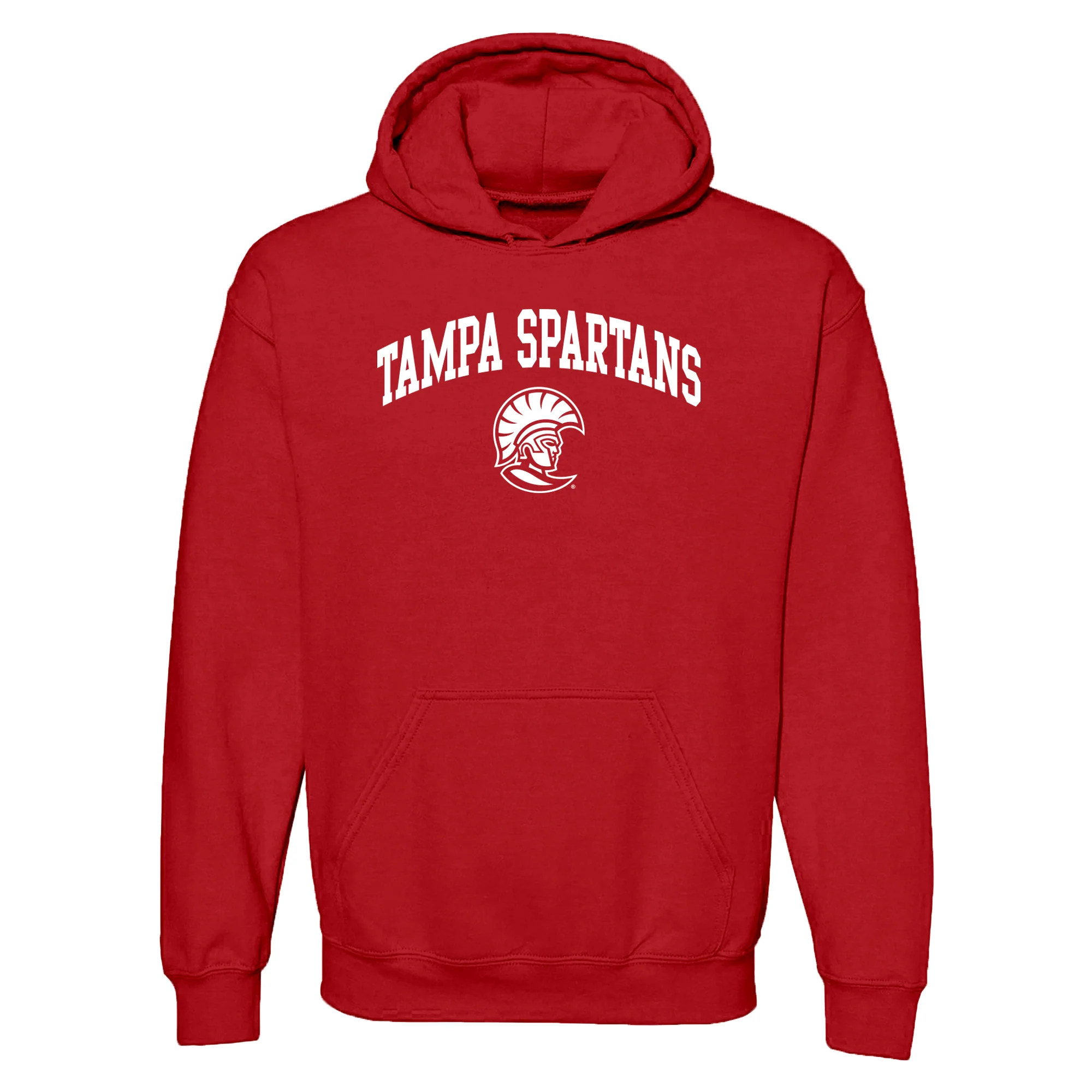 Tampa Arch Logo Hoodie - Red