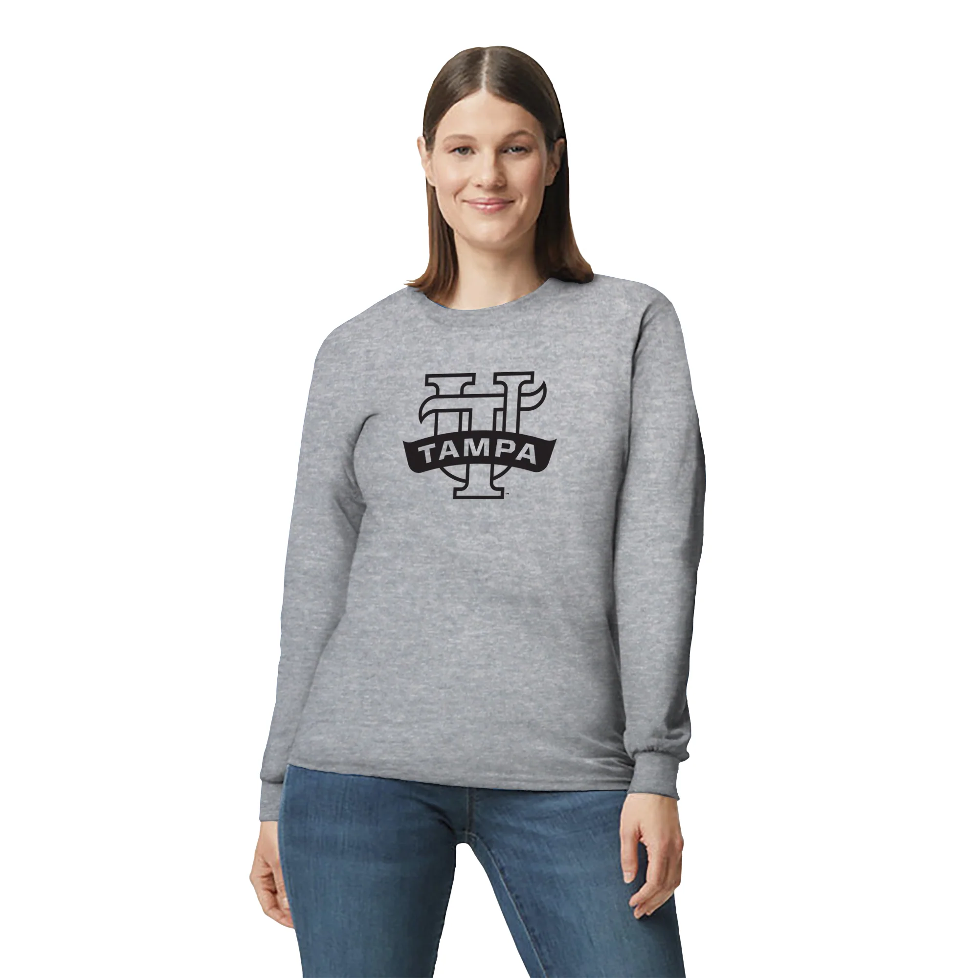 Tampa Secondary Logo Longsleeve - Sport Grey - Image 4