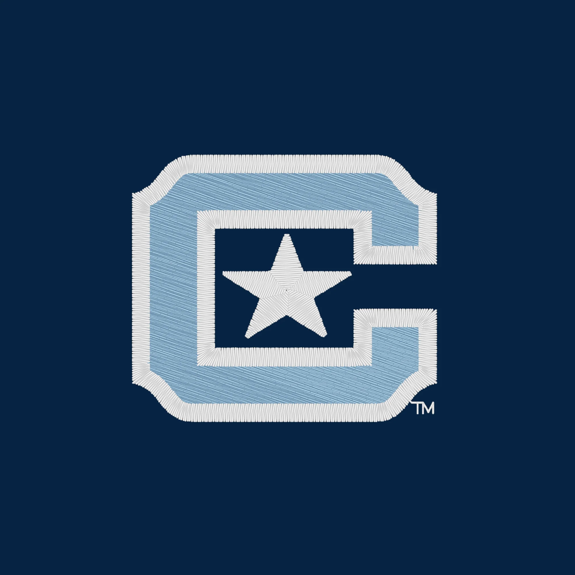 The Citadel Logo LC EMB Zip Hoodie - Navy - Image 2