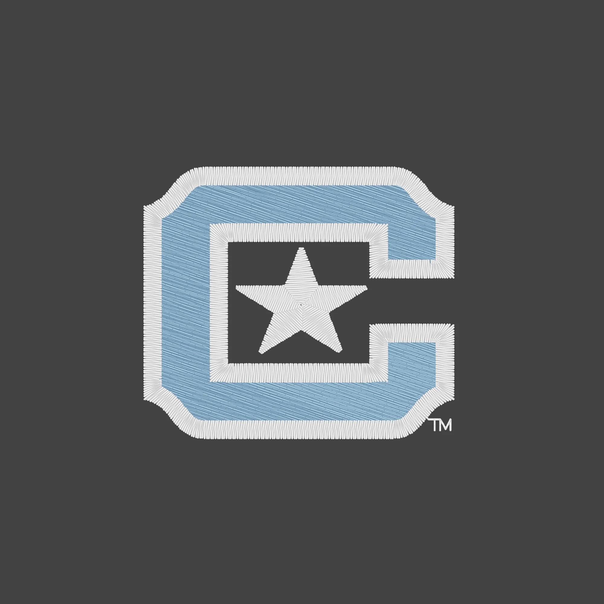 The Citadel Logo EMB Twill Hat - Charcoal - Image 2