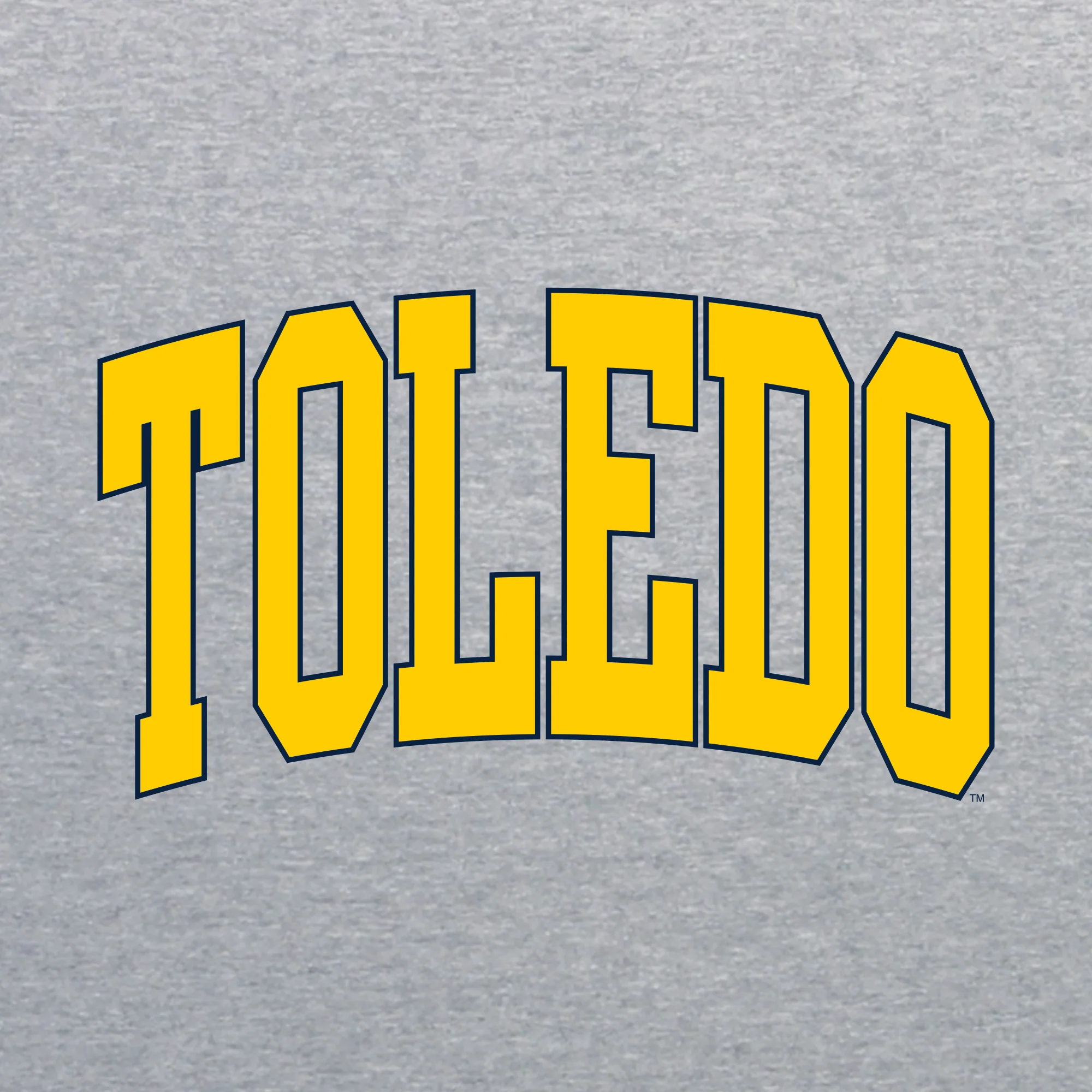 Toledo Rockets Mega Arch T-Shirt - Sport Grey - Image 2