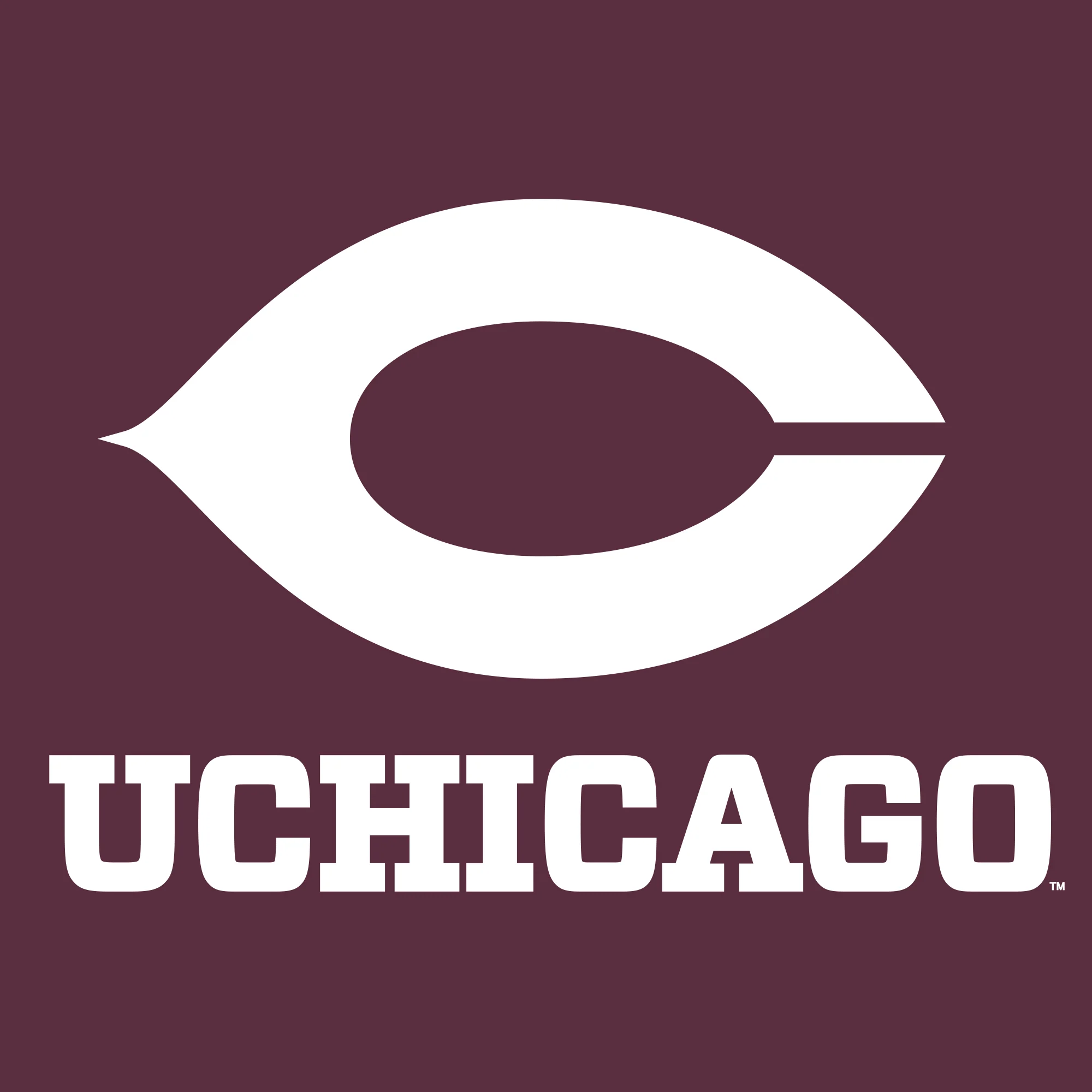 UChicago Primary Logo Women's T-Shirt - Maroon - Image 2
