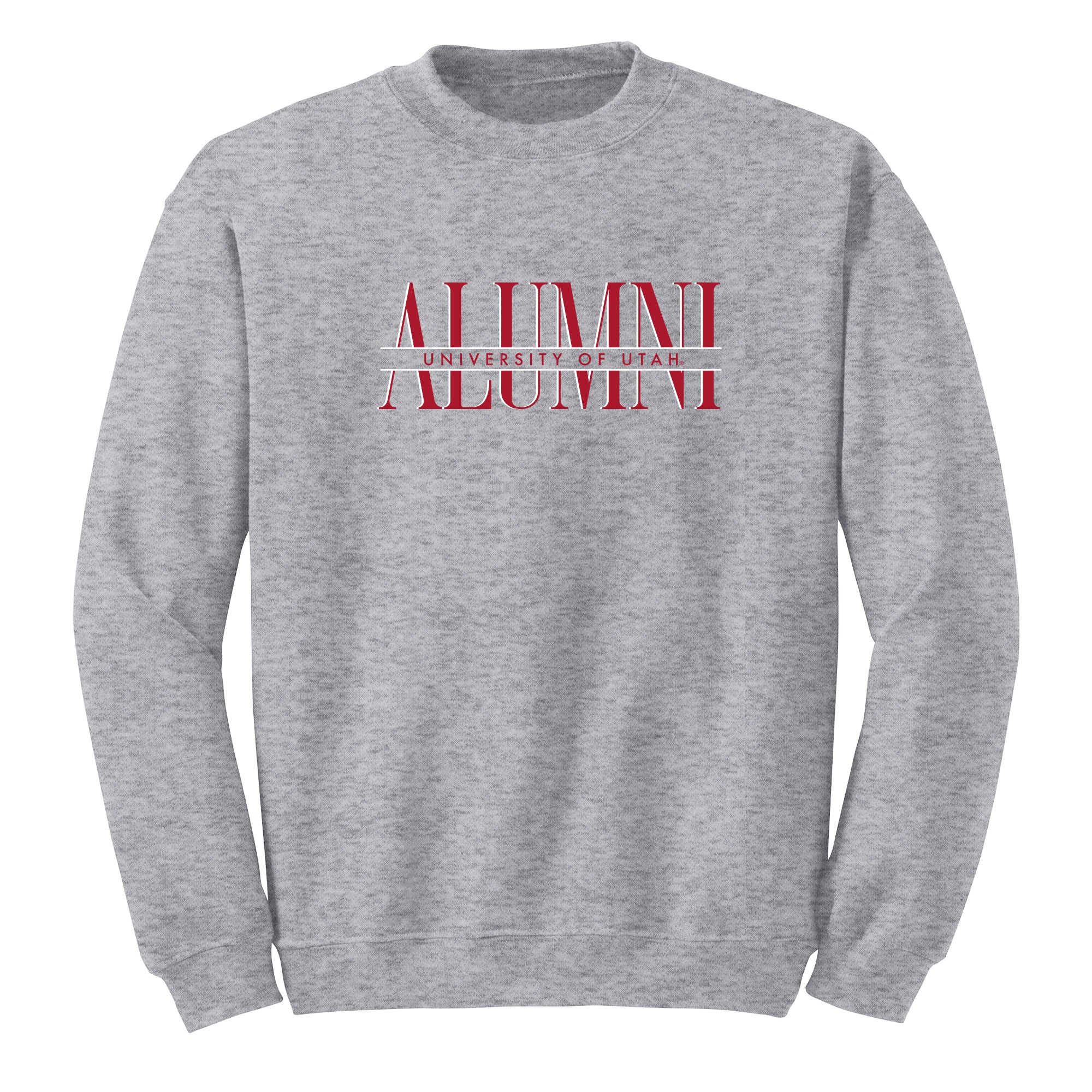 Utah Classic Alumni Crewneck - Sport Grey