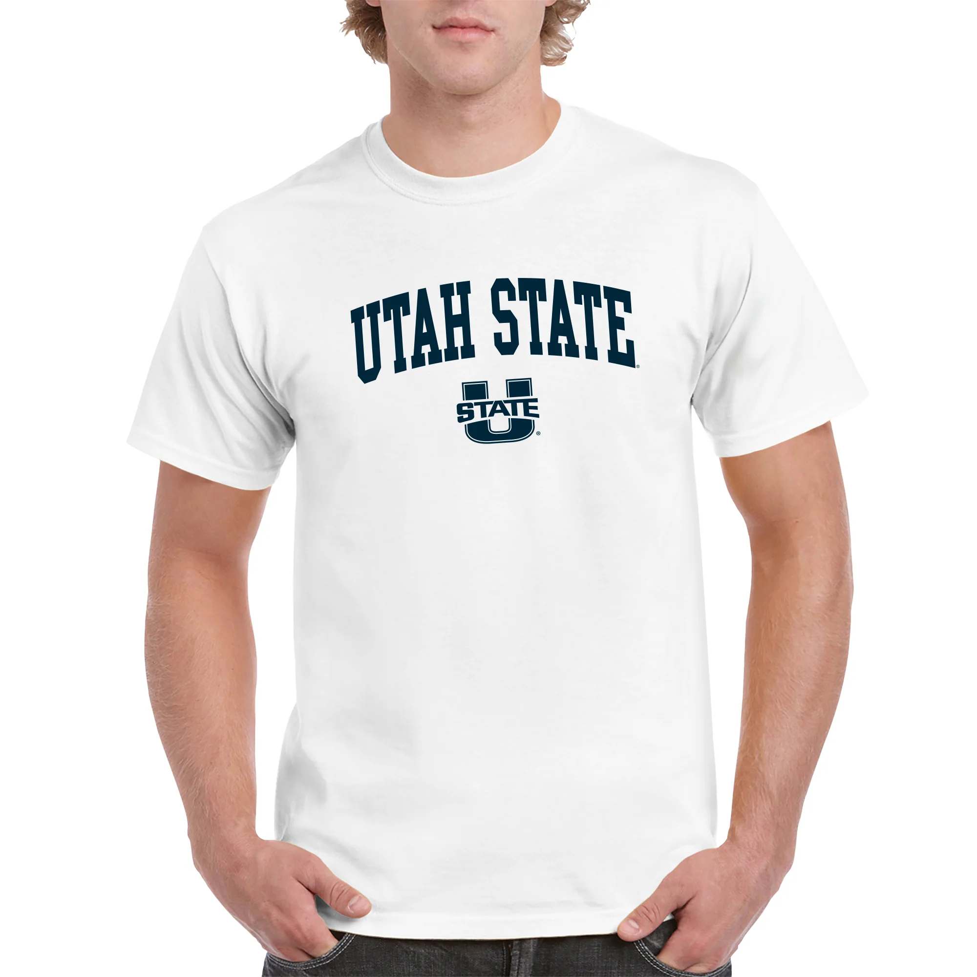 Utah State Aggies Arch Logo T-Shirt - Image 11
