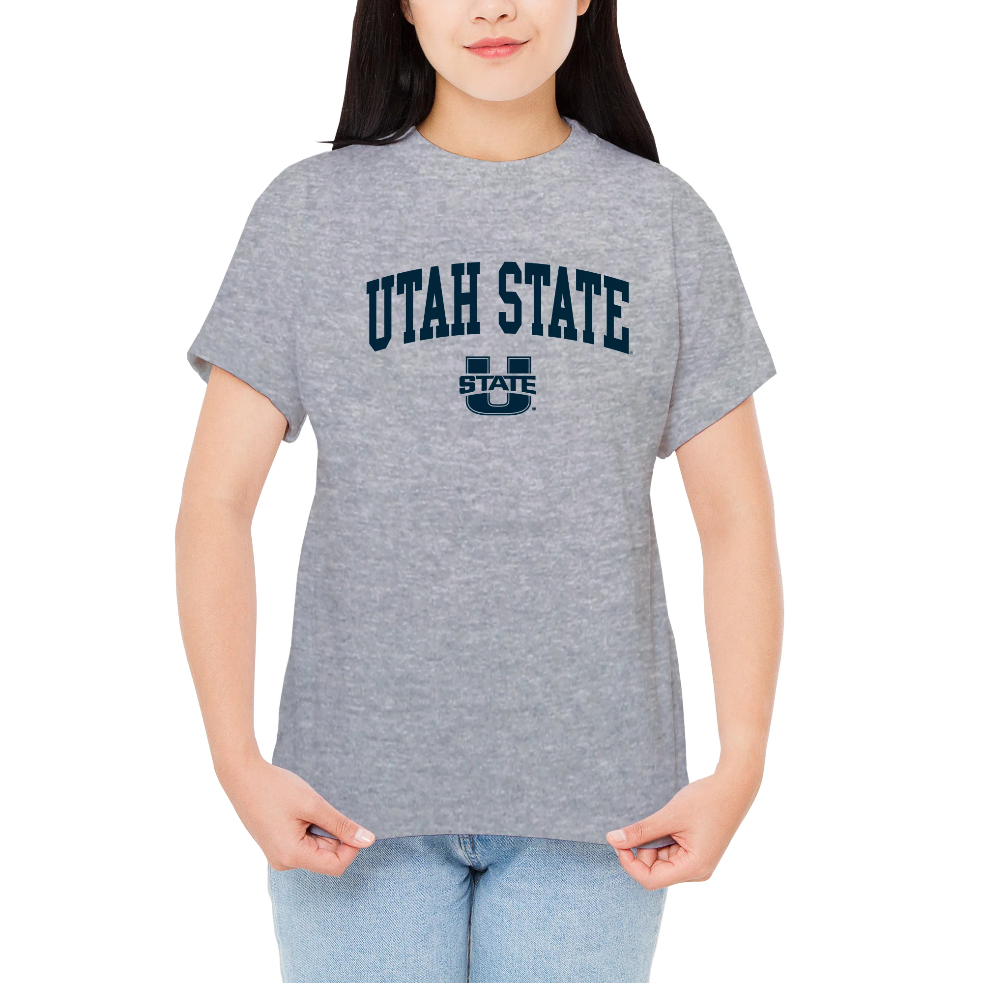 Utah State Aggies Arch Logo T-Shirt - Image 9
