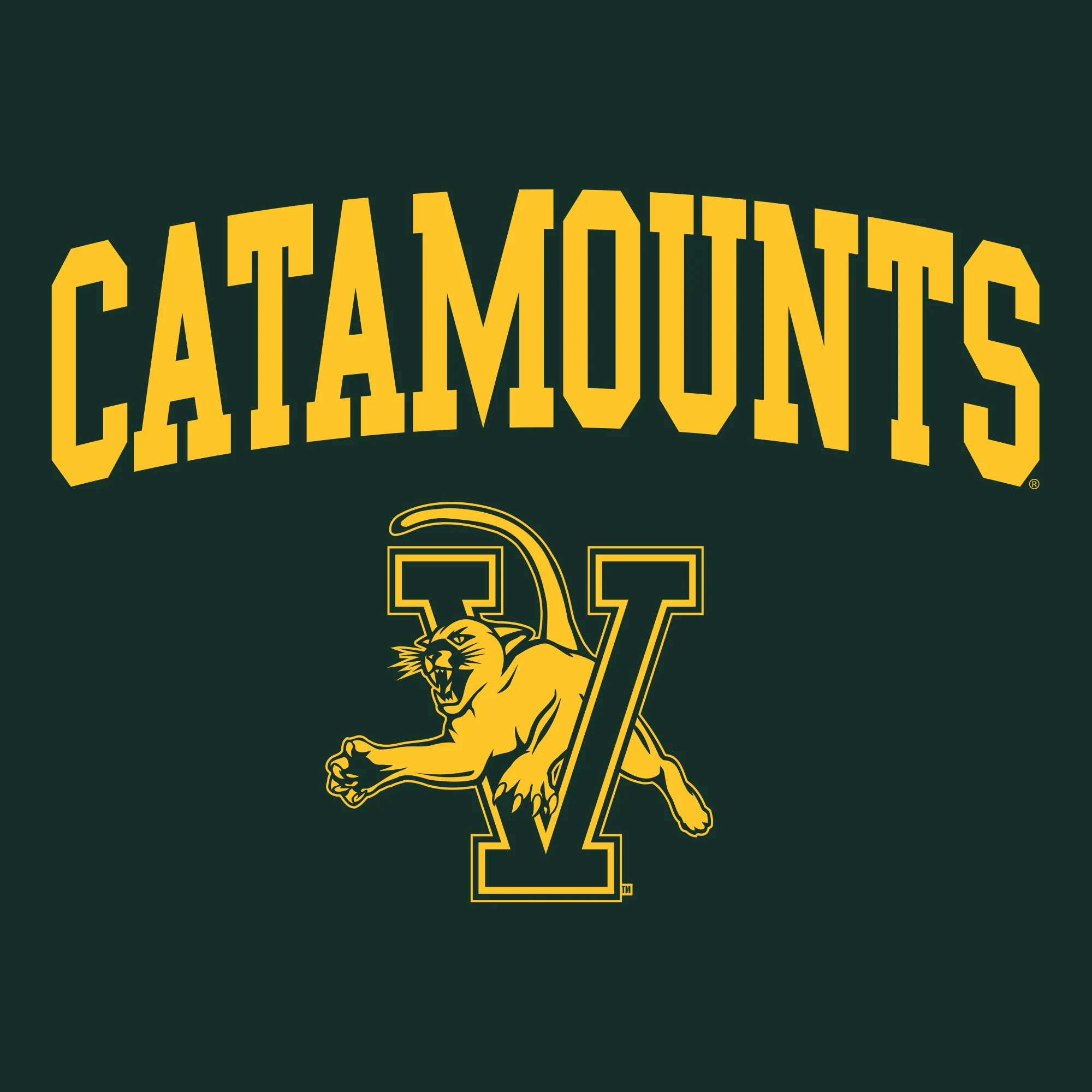 Vermont Arch Logo Long Sleeve - Forest - Image 2
