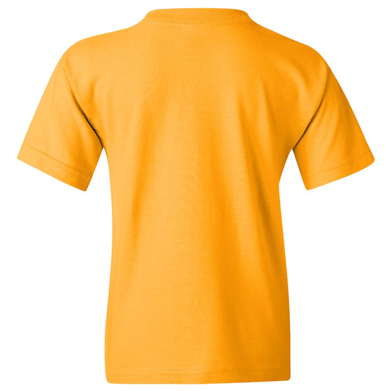 Vermont Primary Logo Youth T-Shirt - Gold - Image 3
