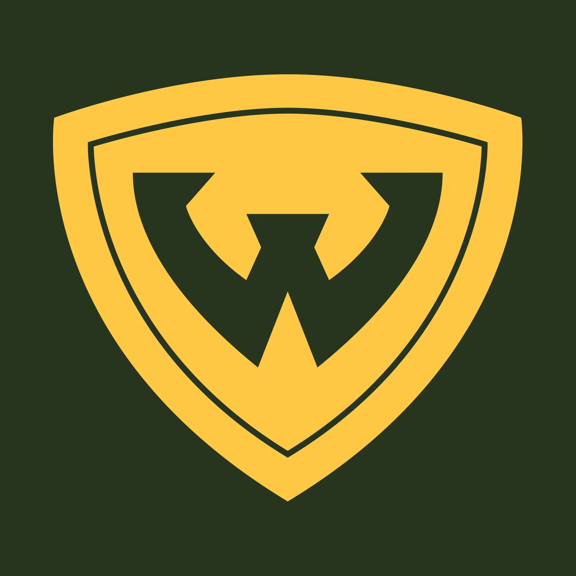 Wayne State University Warriors Front Back Print Heavy Blend Hoodie - Forest - Image 4