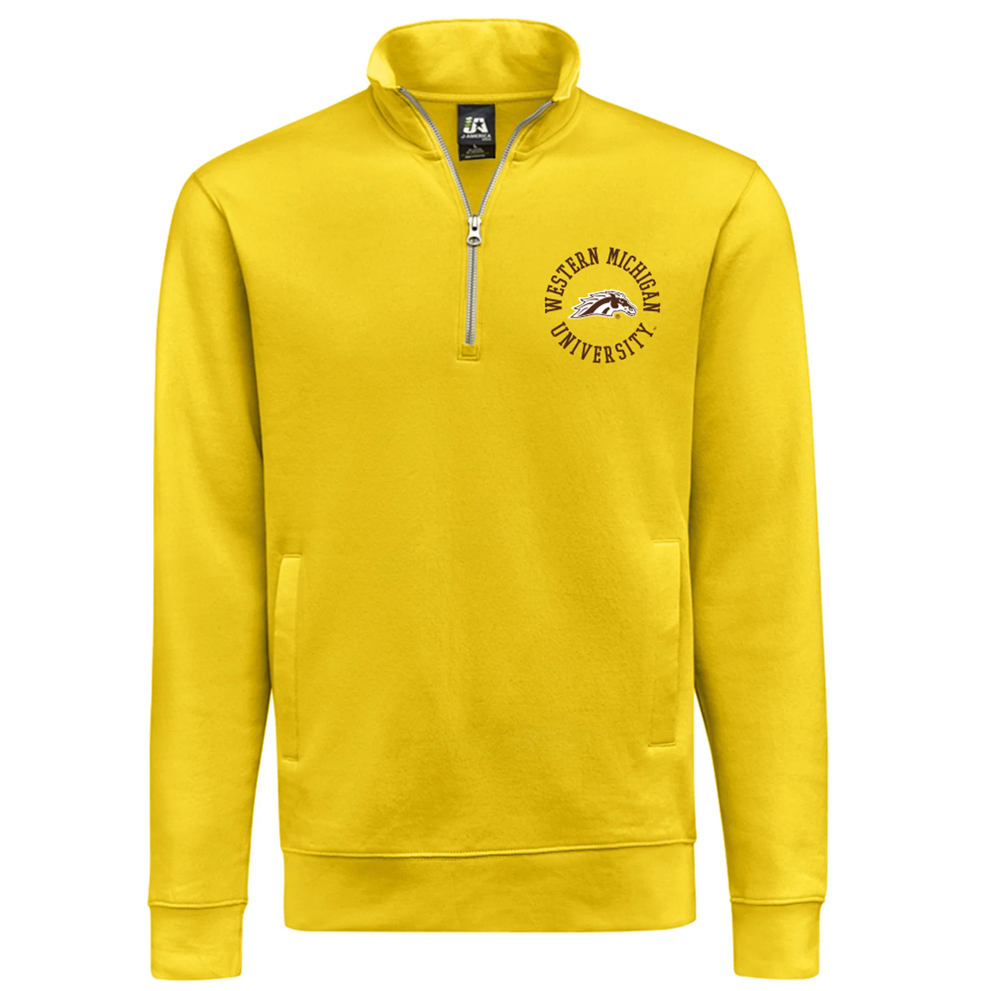 Western Michigan Old School Circle 1/4 Zip